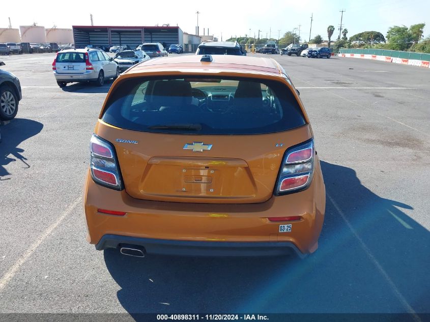 2017 CHEVROLET SONIC LT AUTO - 1G1JD6SH6H4108568