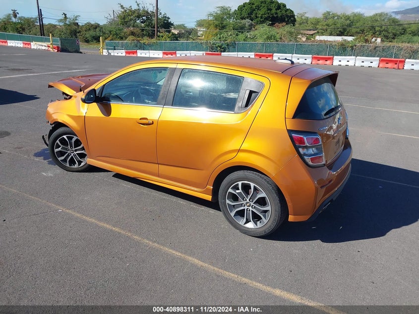 2017 CHEVROLET SONIC LT AUTO - 1G1JD6SH6H4108568