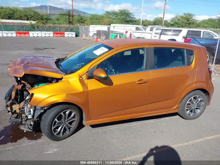 2017 Chevrolet Sonic Lt Auto VIN: 1G1JD6SH6H4108568 Lot: 40898311