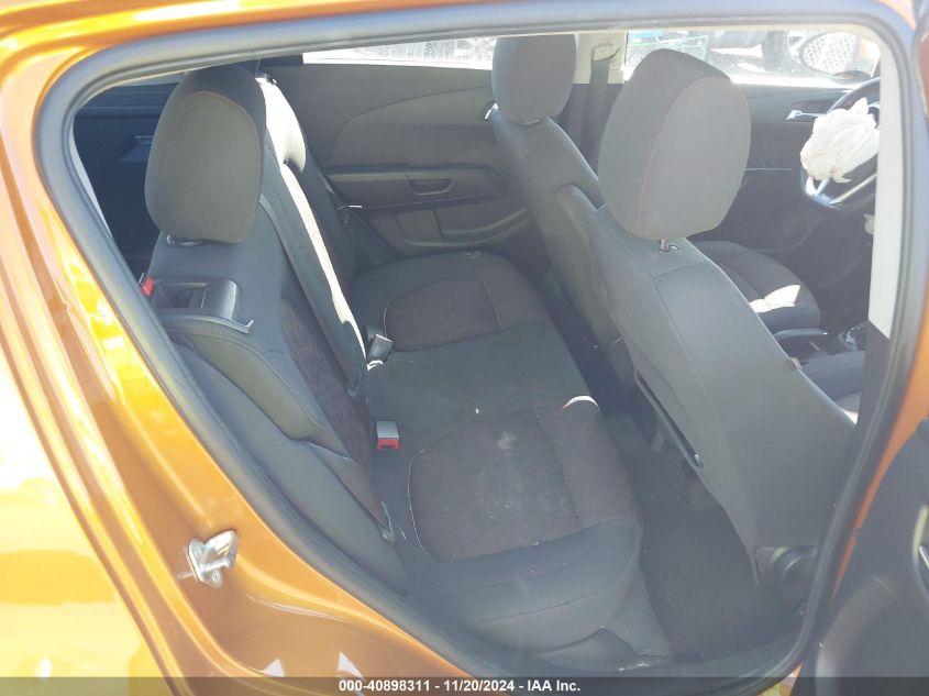 2017 CHEVROLET SONIC LT AUTO - 1G1JD6SH6H4108568