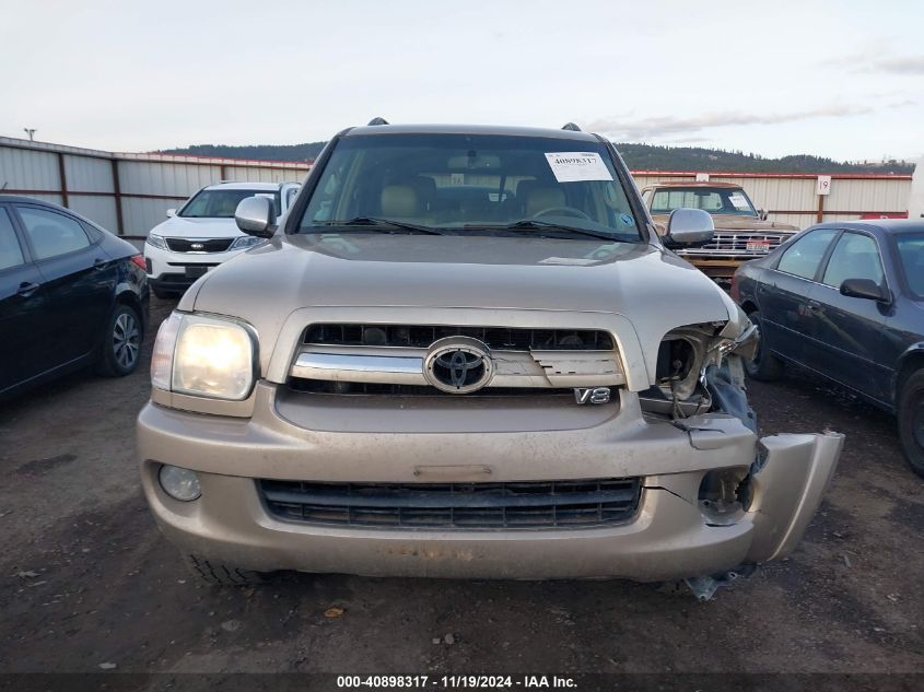 2007 Toyota Sequoia Limited V8 VIN: 5TDBT48A57S284611 Lot: 40898317