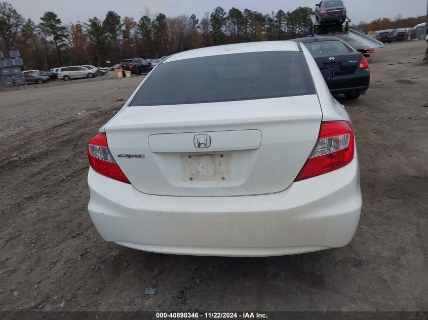 2012 Honda Civic Ex-L VIN: 2HGFB2F91CH025237 Lot: 40898346