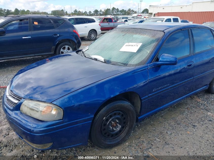 2004 Chevrolet Impala Ls VIN: 2G1WH52K849316748 Lot: 40898371