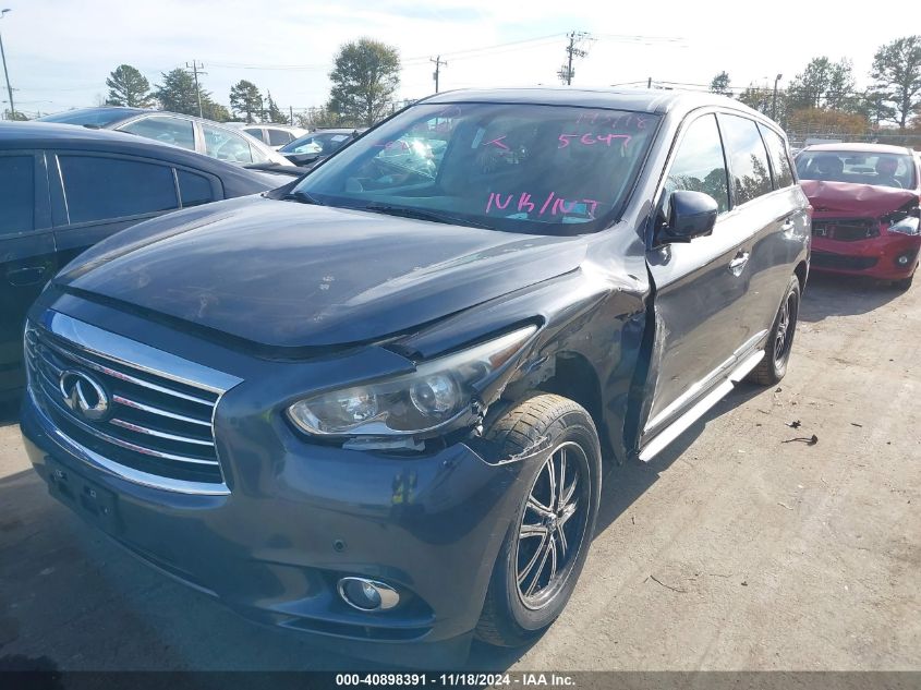 2013 Infiniti Jx35 VIN: 5N1AL0MM6DC325647 Lot: 40898391