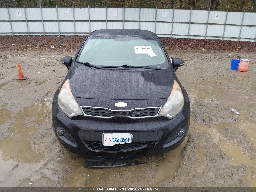 2013 Kia Rio Ex VIN: KNADN5A35D6103276 Lot: 40898418