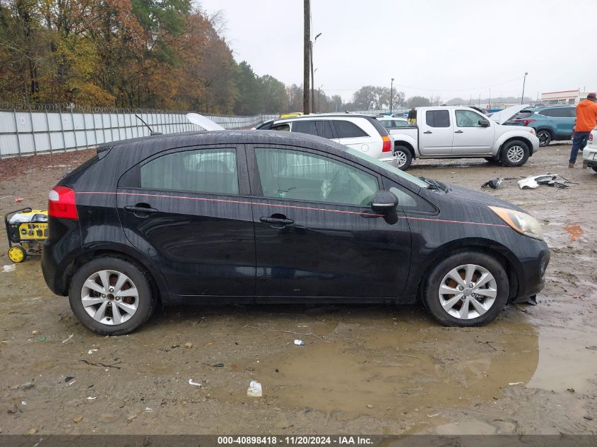 2013 Kia Rio Ex VIN: KNADN5A35D6103276 Lot: 40898418