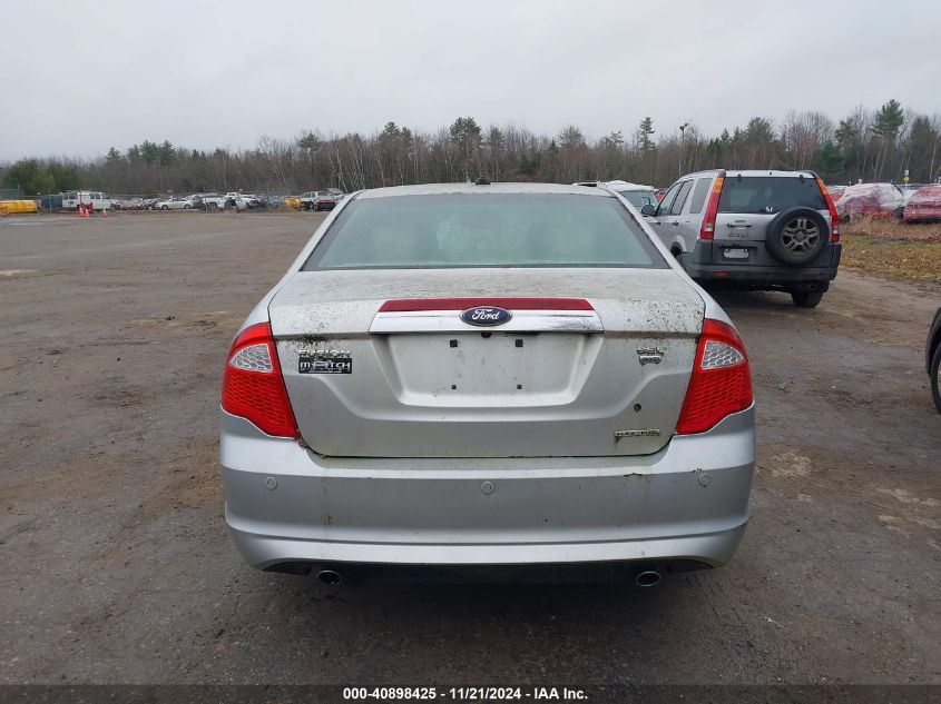 2011 Ford Fusion Sel VIN: 3FAHP0CG7BR229114 Lot: 40898425