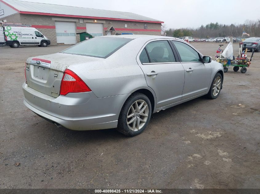 2011 Ford Fusion Sel VIN: 3FAHP0CG7BR229114 Lot: 40898425