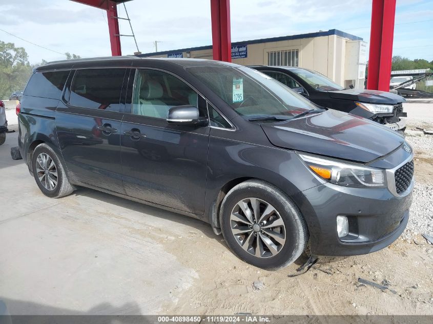 2018 Kia Sedona Sx VIN: KNDMC5C14J6365497 Lot: 40898450