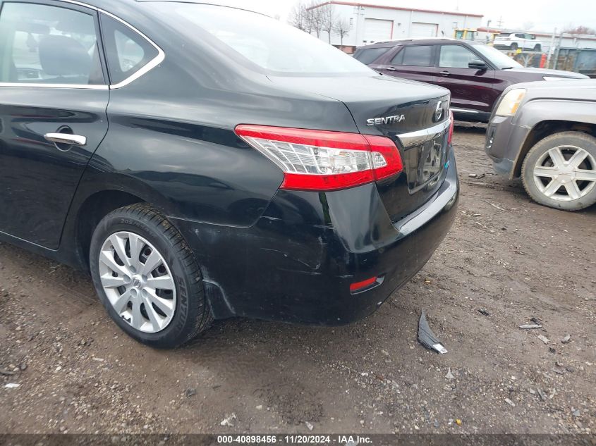 2014 Nissan Sentra S VIN: 3N1AB7AP5EY329134 Lot: 40898456