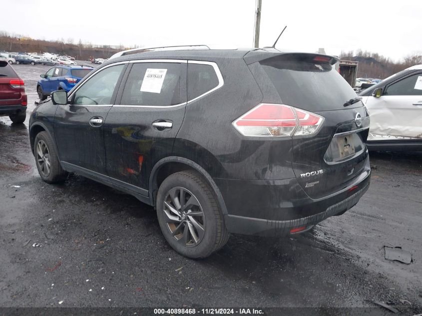 VIN KNMAT2MVXGP716645 2016 Nissan Rogue, SL no.3