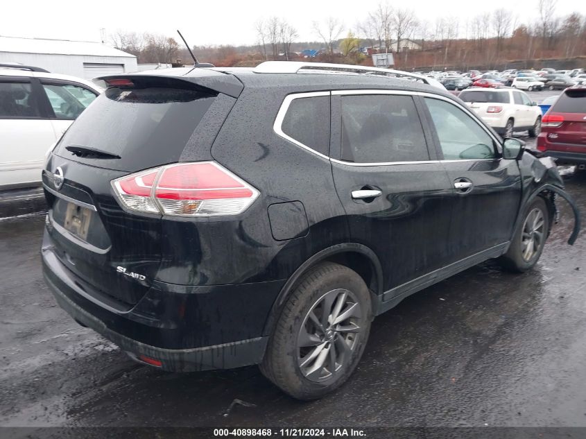 VIN KNMAT2MVXGP716645 2016 Nissan Rogue, SL no.4