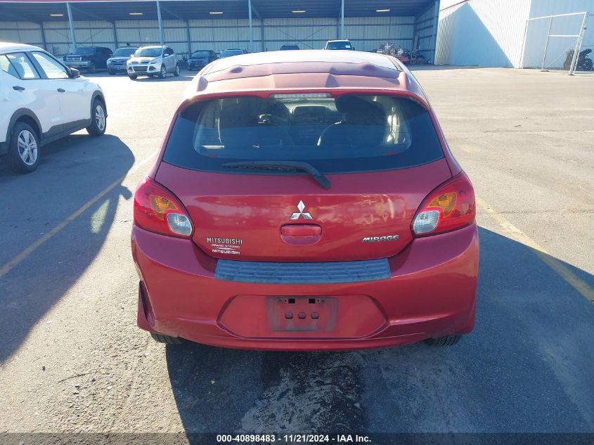 2014 Mitsubishi Mirage De VIN: ML32A3HJ7EH023095 Lot: 40898483