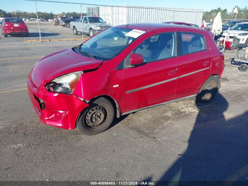 2014 Mitsubishi Mirage De VIN: ML32A3HJ7EH023095 Lot: 40898483