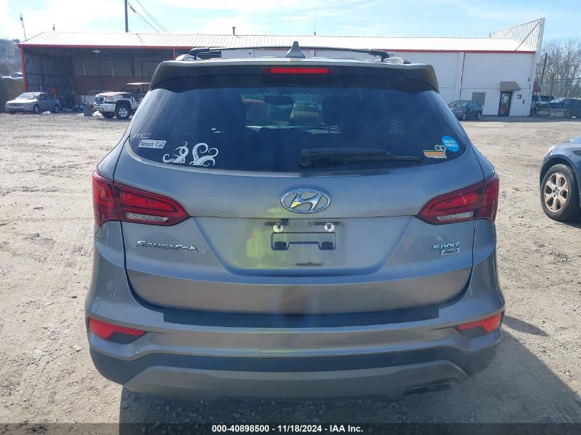 2018 Hyundai Santa Fe Sport 2.4L VIN: 5NMZUDLB2JH062663 Lot: 40898500