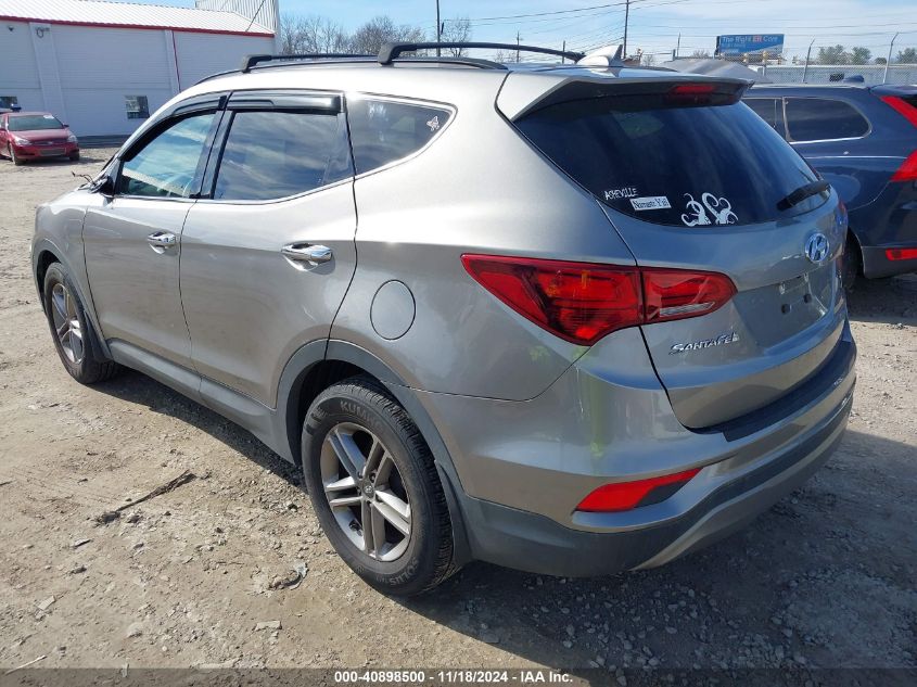 VIN 5NMZUDLB2JH062663 2018 Hyundai Santa Fe, Sport... no.3