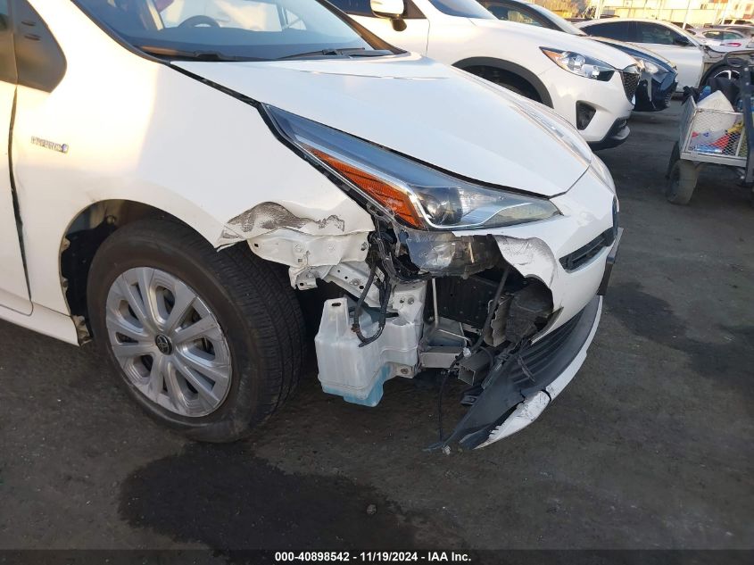 VIN JTDKAMFUXM3149771 2021 Toyota Prius, LE no.6