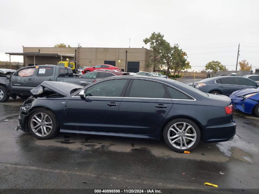 2016 Audi S6 4.0T Premium Plus VIN: WAUH2BFC3GN101750 Lot: 40898598