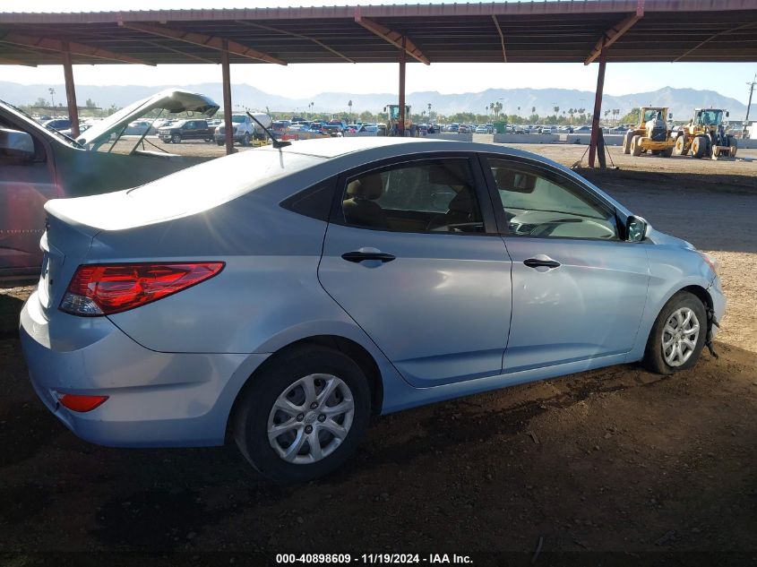 2012 Hyundai Accent Gls VIN: KMHCT4AE6CU094903 Lot: 40898609