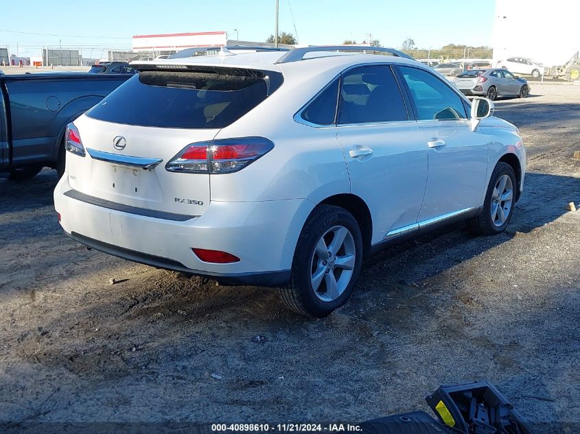 VIN 2T2ZK1BAXDC122109 2013 Lexus RX, 350 no.4