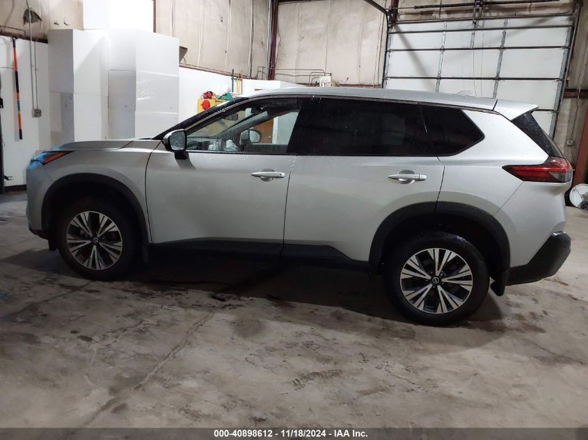 2021 Nissan Rogue Sv Intelligent Awd VIN: JN8AT3BB9MW216237 Lot: 40898612