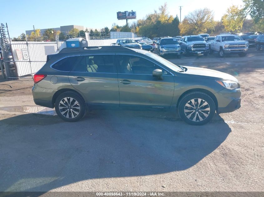 2017 Subaru Outback 2.5I Limited VIN: 4S4BSANC7H3365065 Lot: 40898643