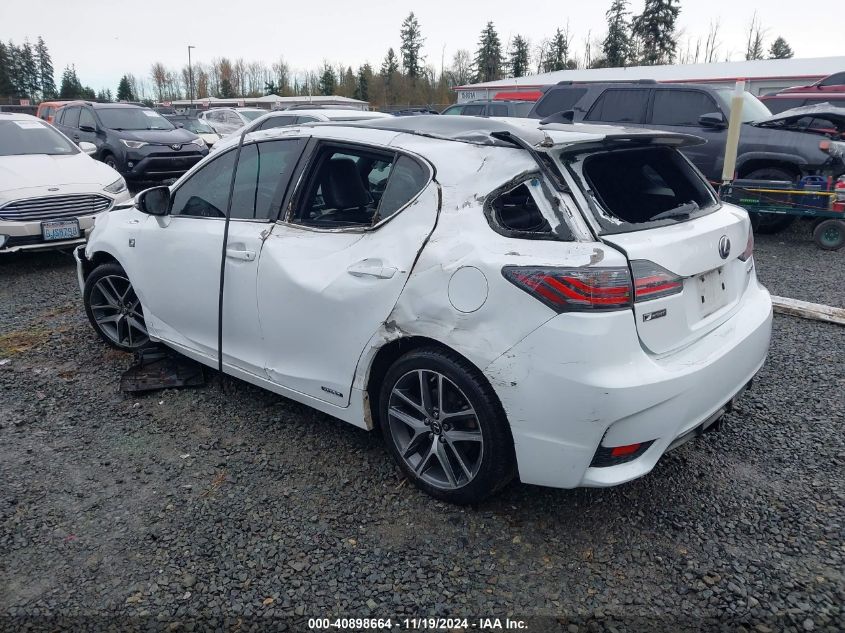 VIN JTHKD5BH6G2263653 2016 Lexus CT, 200H no.3