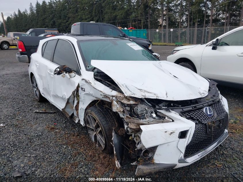 2016 Lexus Ct 200H VIN: JTHKD5BH6G2263653 Lot: 40898664