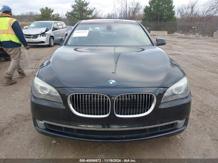 2010 BMW 750I xDrive VIN: WBAKC6C54AC393413 Lot: 40898672