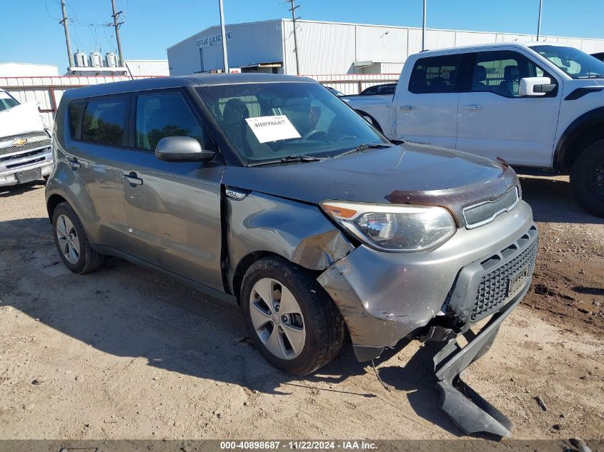 2015 Kia Soul VIN: KNDJN2A22F7218734 Lot: 40898687