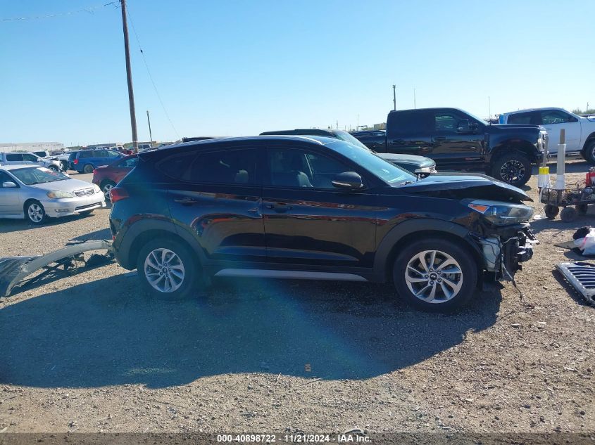 2017 Hyundai Tucson Se Plus VIN: KM8J33A44HU540417 Lot: 40898722