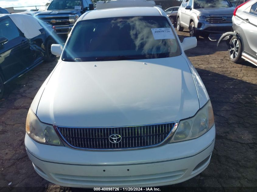 2000 Toyota Avalon Xls VIN: 4T1BF28B4YU054569 Lot: 40898726