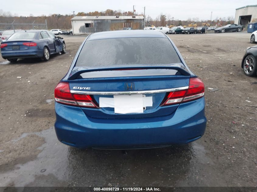 2014 Honda Civic Lx VIN: 19XFB2F52EE031395 Lot: 40898729