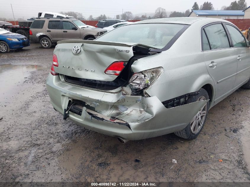 2007 Toyota Avalon Limited VIN: 4T1BK36B87U243101 Lot: 40898742