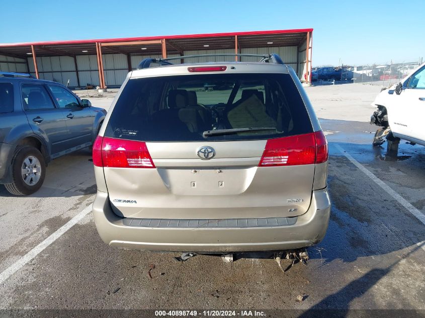 2004 Toyota Sienna Le VIN: 5TDZA23C74S166024 Lot: 40898749