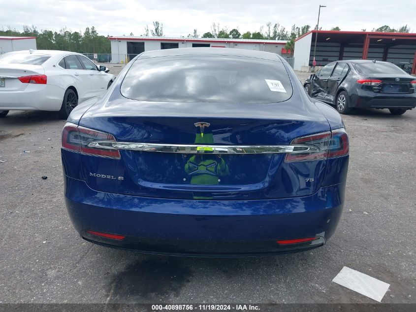 2017 Tesla Model S 60/75 VIN: 5YJSA1E11HF209385 Lot: 40898756