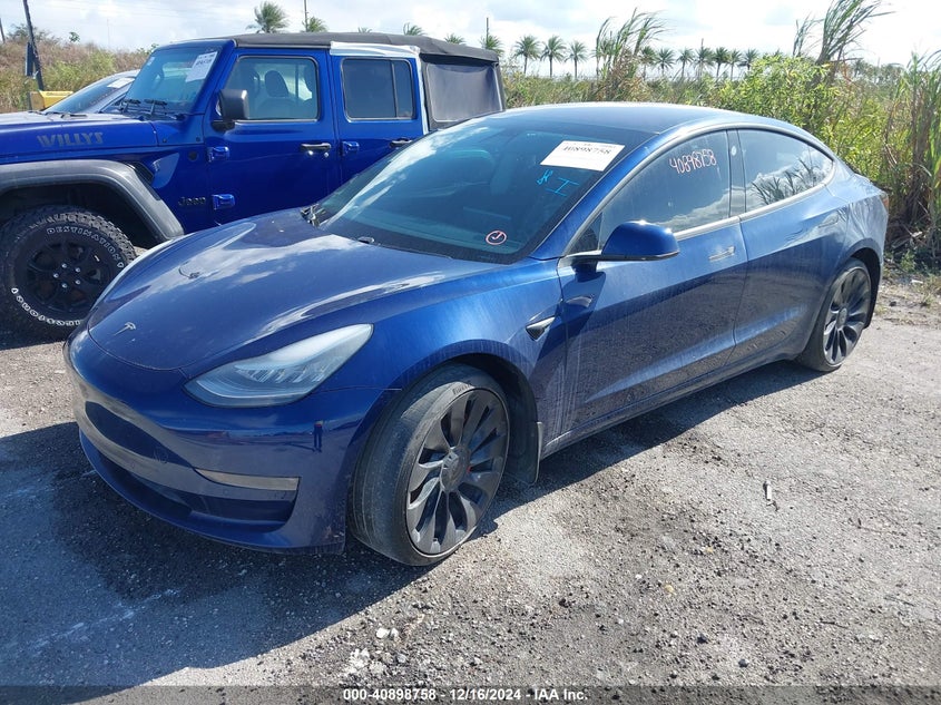 Vin: 5yj3e1eb2jf084128, lot: 41388450, tesla model 3 long range/performance 20182