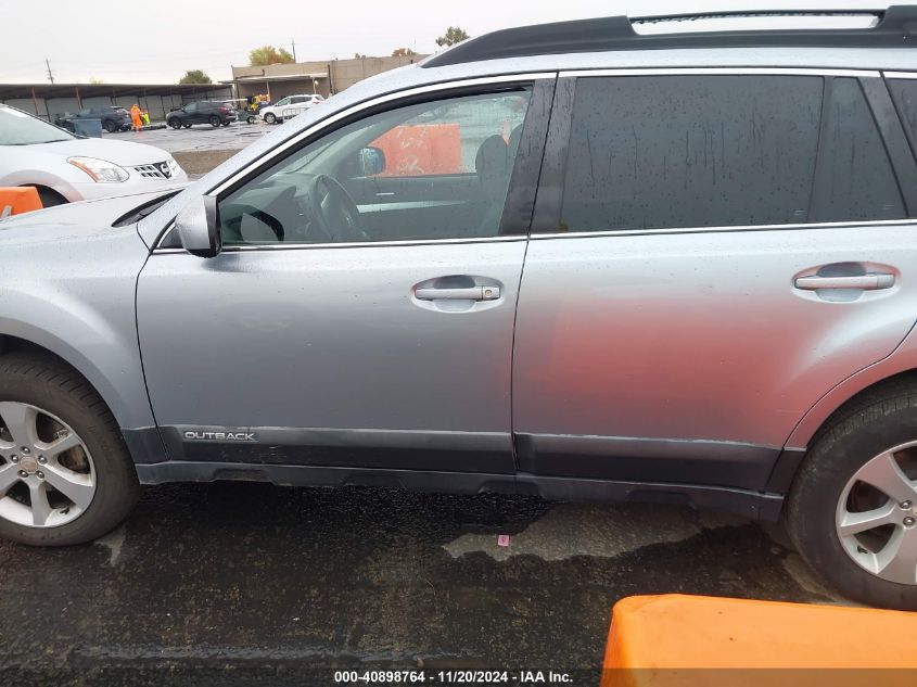 2014 Subaru Outback 2.5I Premium VIN: 4S4BRBCC9E3303716 Lot: 40898764