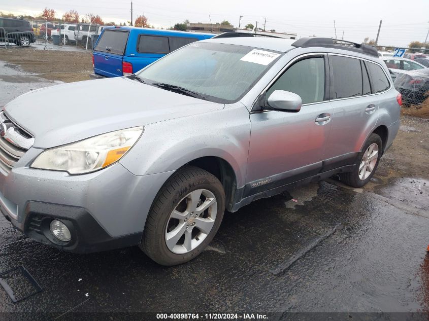 2014 Subaru Outback 2.5I Premium VIN: 4S4BRBCC9E3303716 Lot: 40898764