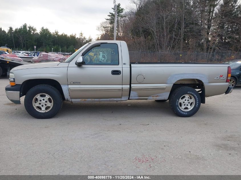 2000 Chevrolet Silverado 1500 Ls VIN: 1GCEK14T2YE351677 Lot: 40898775