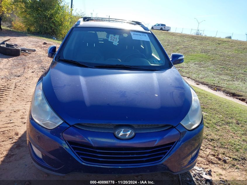 2013 Hyundai Tucson Gls VIN: KM8JUCAC7DU590579 Lot: 40898778