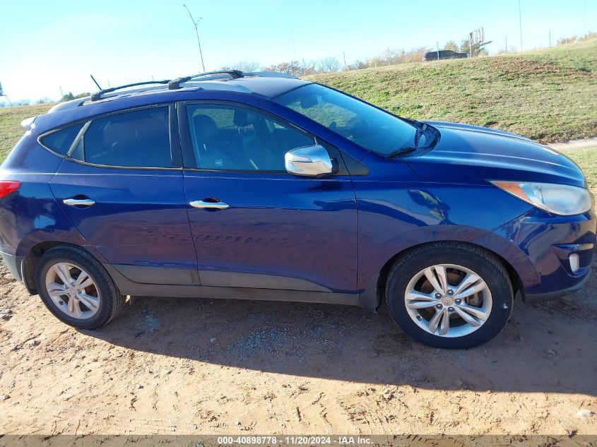 2013 Hyundai Tucson Gls VIN: KM8JUCAC7DU590579 Lot: 40898778