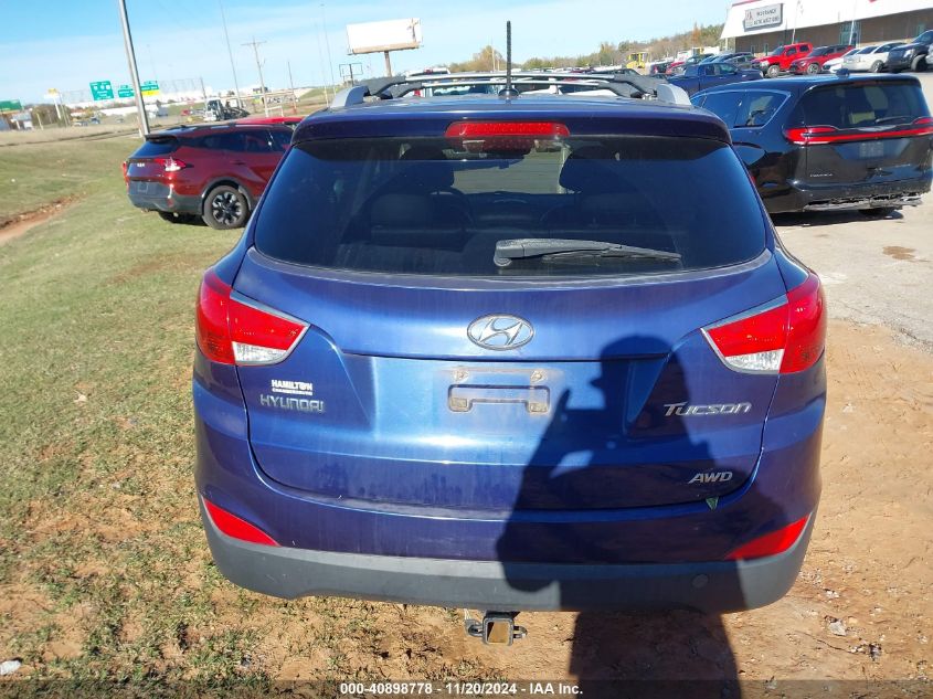 2013 Hyundai Tucson Gls VIN: KM8JUCAC7DU590579 Lot: 40898778