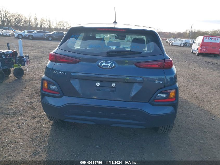 2021 Hyundai Kona Se VIN: KM8K1CAA3MU680274 Lot: 40898796