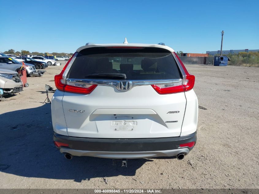 2018 Honda Cr-V Touring VIN: 2HKRW2H96JH655739 Lot: 40898845