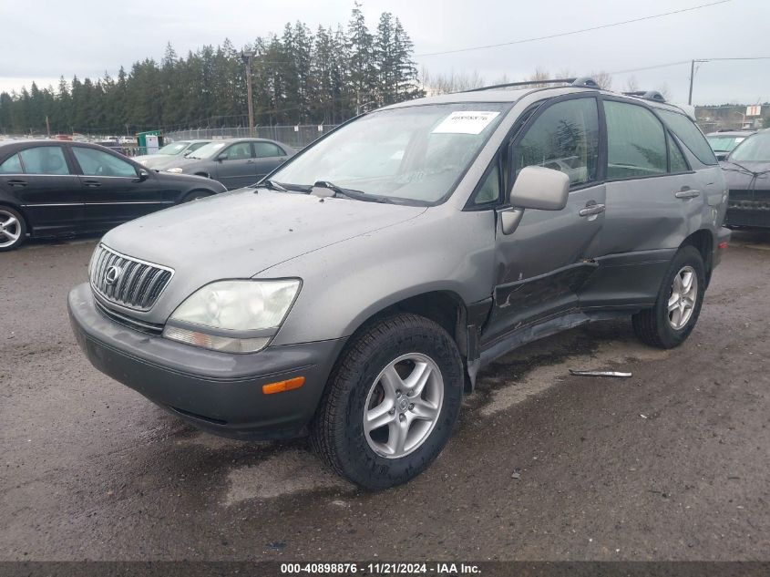 2002 Lexus Rx 300 VIN: JTJGF10U520126229 Lot: 40898876