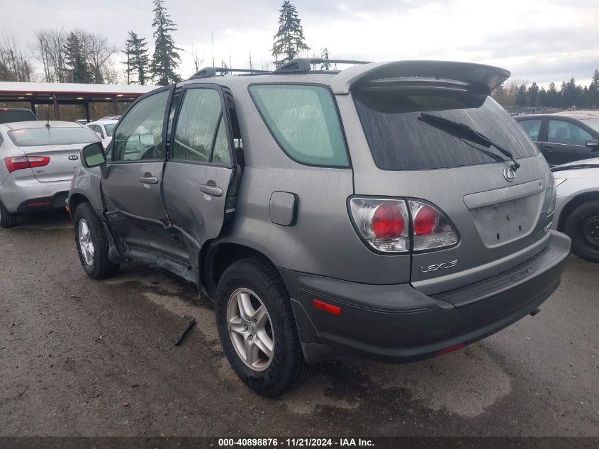 2002 Lexus Rx 300 VIN: JTJGF10U520126229 Lot: 40898876