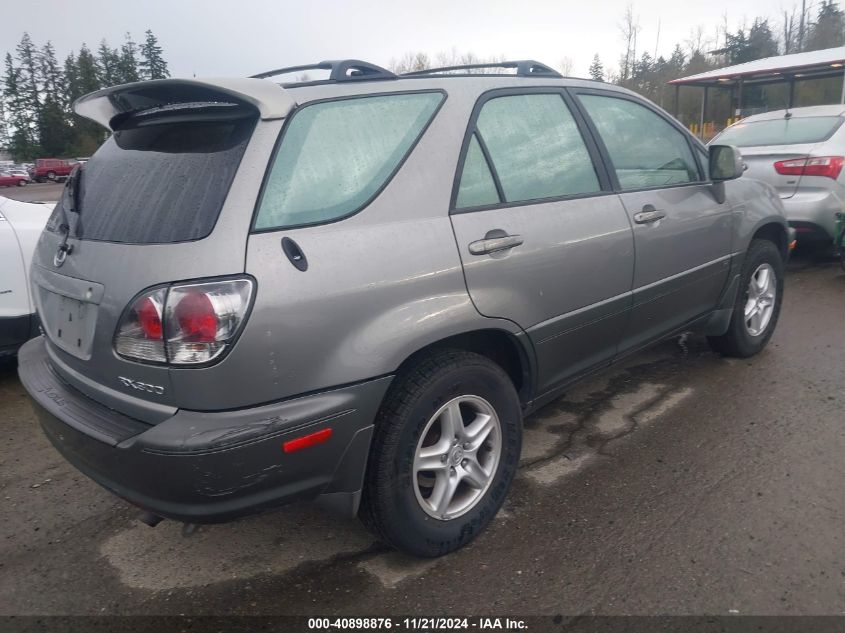 2002 Lexus Rx 300 VIN: JTJGF10U520126229 Lot: 40898876