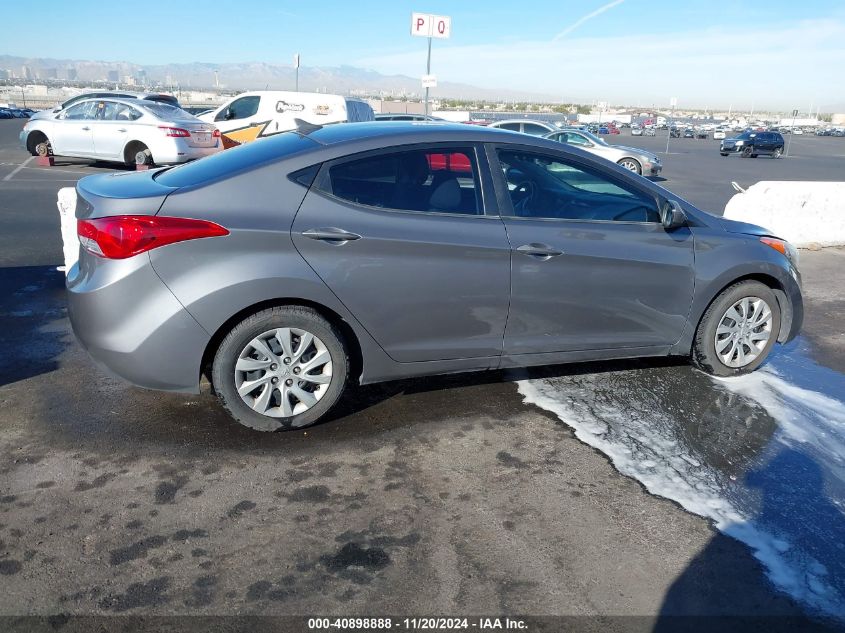 2012 Hyundai Elantra Gls/Limited VIN: 5NPDH4AE9CH101153 Lot: 40898888