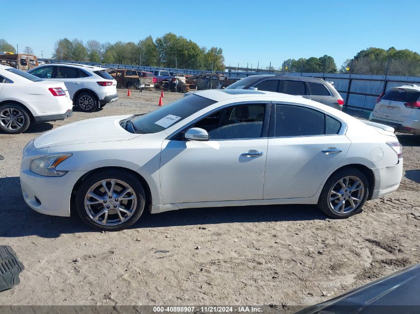 2014 Nissan Maxima 3.5 Sv VIN: 1N4AA5AP6EC488439 Lot: 40898907